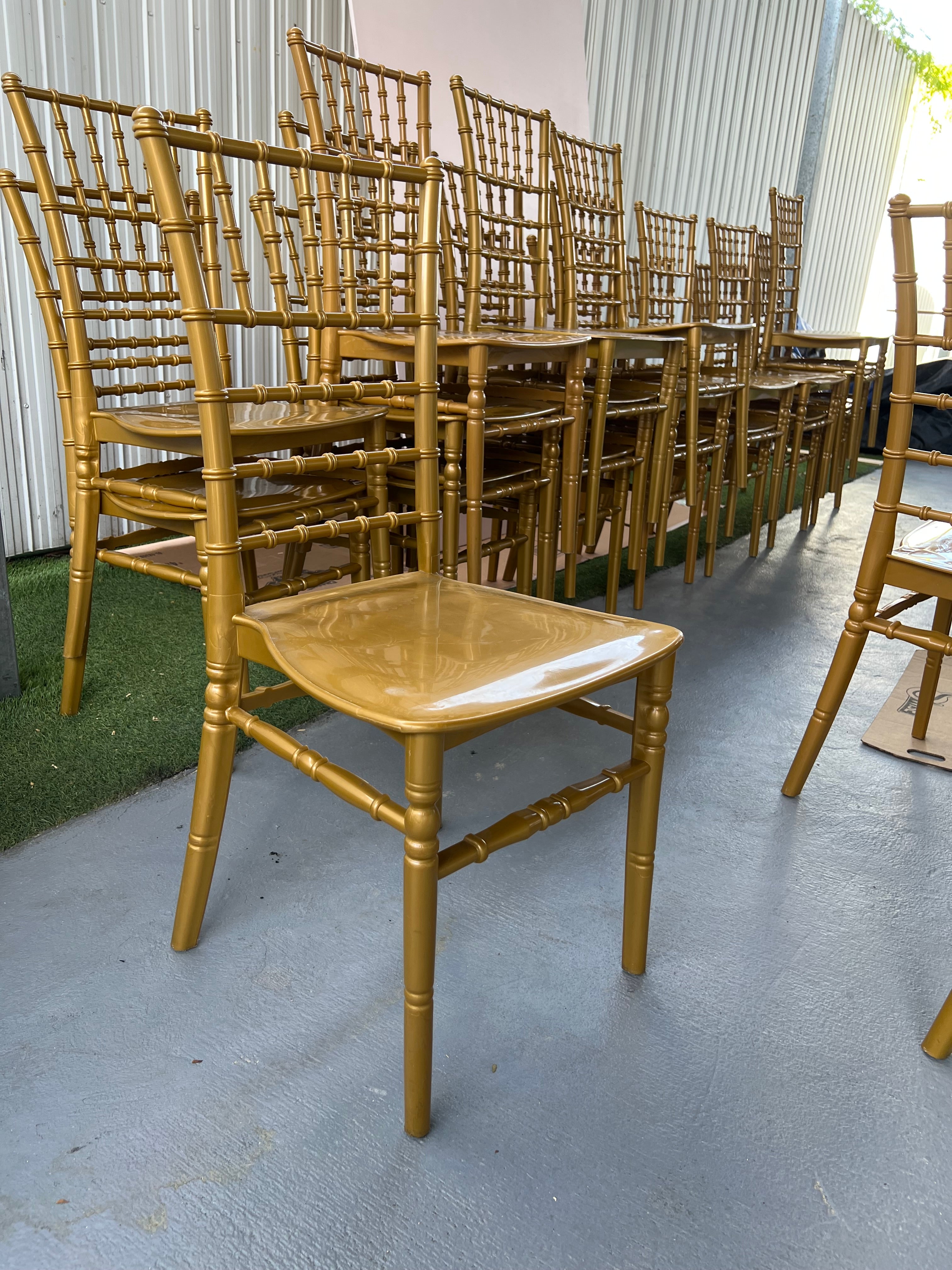 Gold Chiavari Chairs